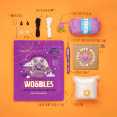 Luna the Bat Crochet Kit