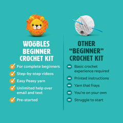 Tanya the Tiger Crochet Kit